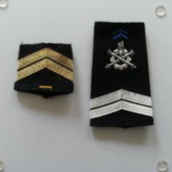 Fourreaux d'&eacute;paule militaire