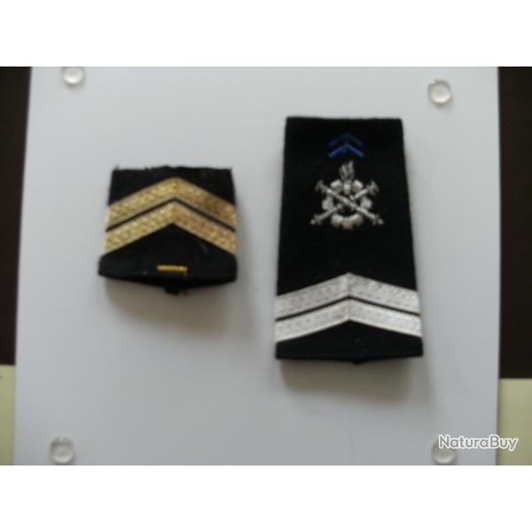 Fourreaux d'�paule militaire