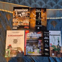 Lot de 5 livres sur le rechargement