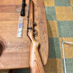 Carabine 22LR Marlin XT 22 tout &eacute;quip&eacute; silencieux lunettes