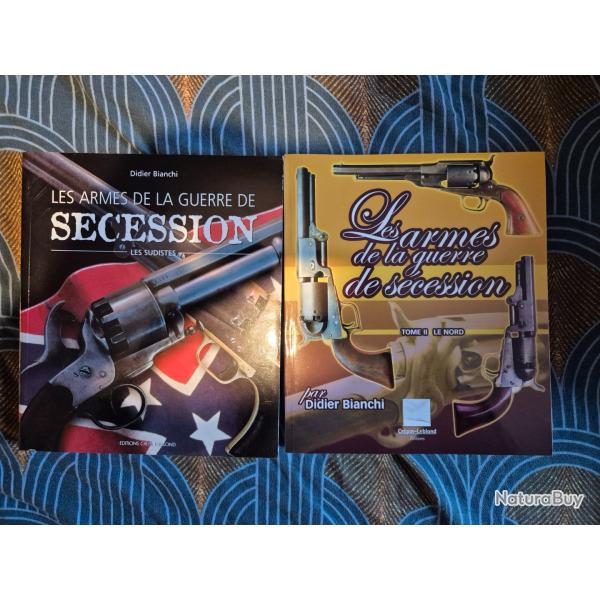 Livres Les armes de la guerre de s�cession Tome 1 et 2