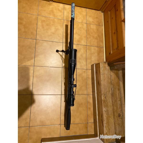 Snowpeak M25 5.5 mm 19,9 joules  + r�gulateur huma-air + bipied + port de transfert haute puissance