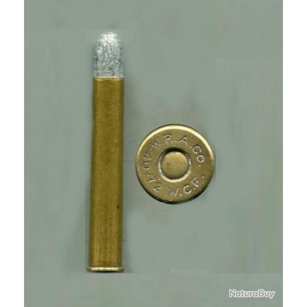 .40-72 WCF- marquage : WRACo 40-72 WCF - balle plomb arrondie