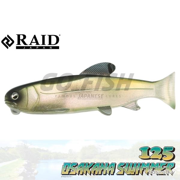 RAID - Leurre souple OSAKANA SWIMMER 125 Coloris - The Bait