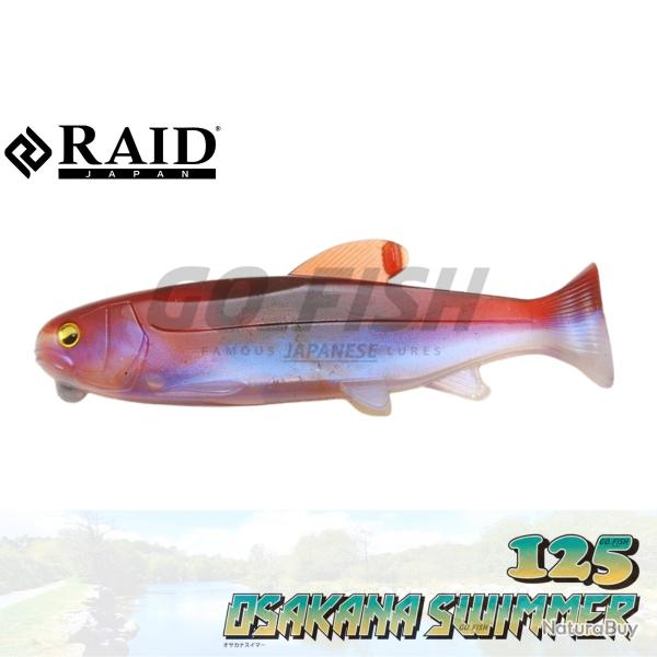 RAID - Leurre souple OSAKANA SWIMMER 125 Coloris - Pearl Wakasagi