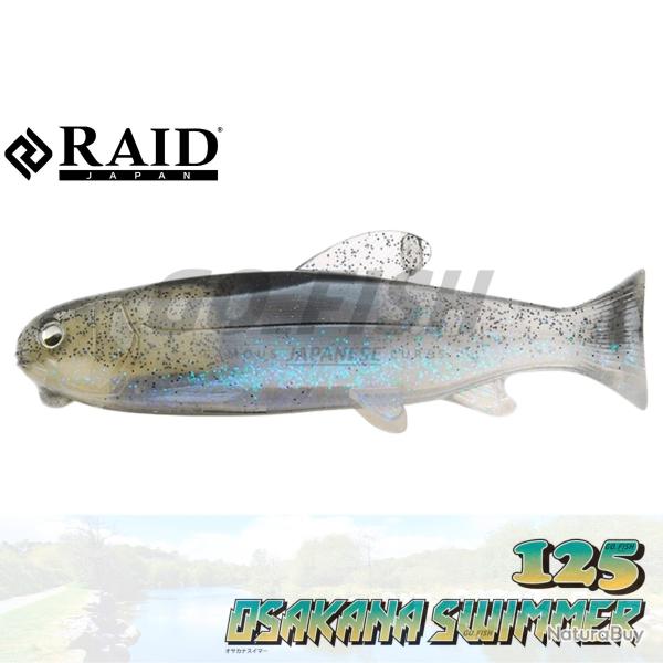 RAID - Leurre souple OSAKANA SWIMMER 125 Coloris - Cosme Shad