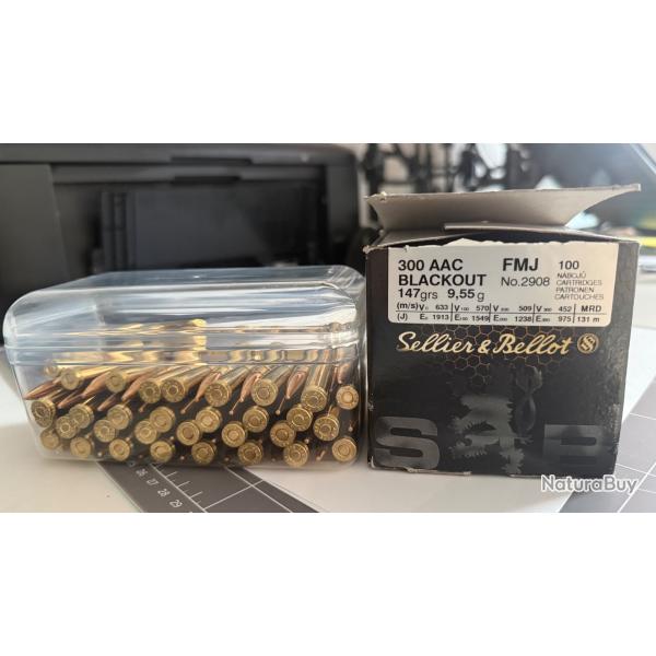 75 Munitions 300 AAC BLACKOUT 147 grs