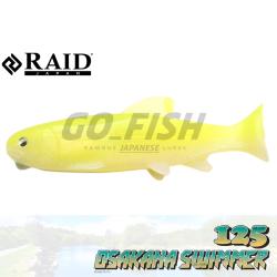 RAID - Leurre souple OSAKANA SWIMMER 125 Coloris - Pearl Chart