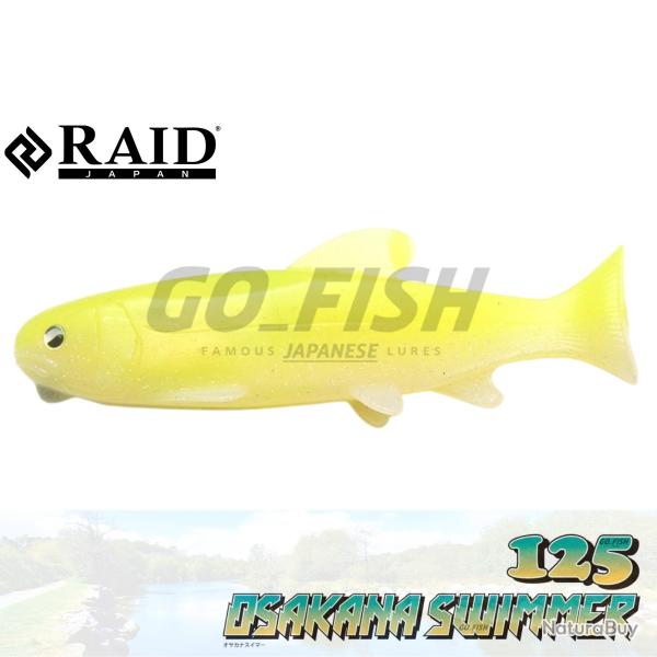 RAID - Leurre souple OSAKANA SWIMMER 125 Coloris - Pearl Chart