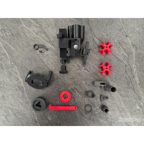 Kit d'am�lioration lee pro 4000, doseuse LEE Auto-Drum Powder) et Case feeder