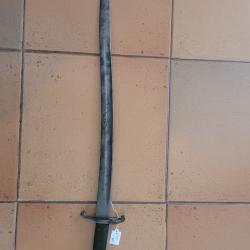 BAIONNETTE GRANDE BRETAGNE: SABRE BA&Iuml;ONNETTE YATAGAN - Enfield - mod&egrave;le 1856