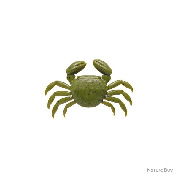 Leurre souple MARUKYU Big crab Vert