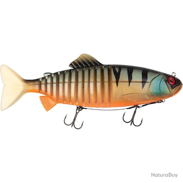 Leurre souple FOX RAGE Replicant jointed 32cm UV Orange belly perch