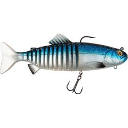 Leurre souple FOX RAGE Replicant jointed 27cm UV Blue shiner