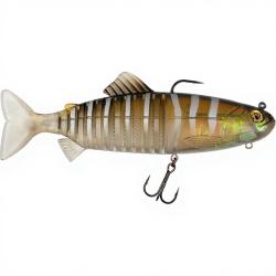 Leurre souple FOX RAGE Replicant jointed 27cm UV Ghost ayu
