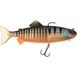 Leurre souple FOX RAGE Replicant jointed 27cm UV Orange belly perch
