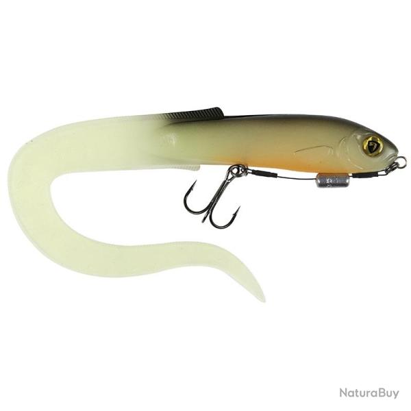 Leurre souple FOX RAGE Slick eel loaded 28cm UV Hot olive