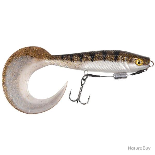 Leurre souple FOX RAGE Pro grub loaded 12cm UV Glitter perch