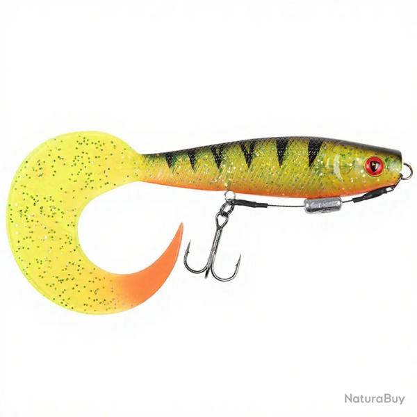 Leurre souple FOX RAGE Pro grub loaded 16cm UV Perch