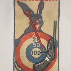 Ancien pistolet &agrave; fl&eacute;chette J.A. l'adh&eacute;rent vintage 40/50