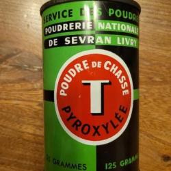 Bidon poudre T pyroxyl&eacute;e Sevran Livry