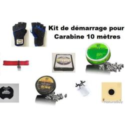 Kit de d&eacute;marrage pour carabine 10 m&egrave;tres