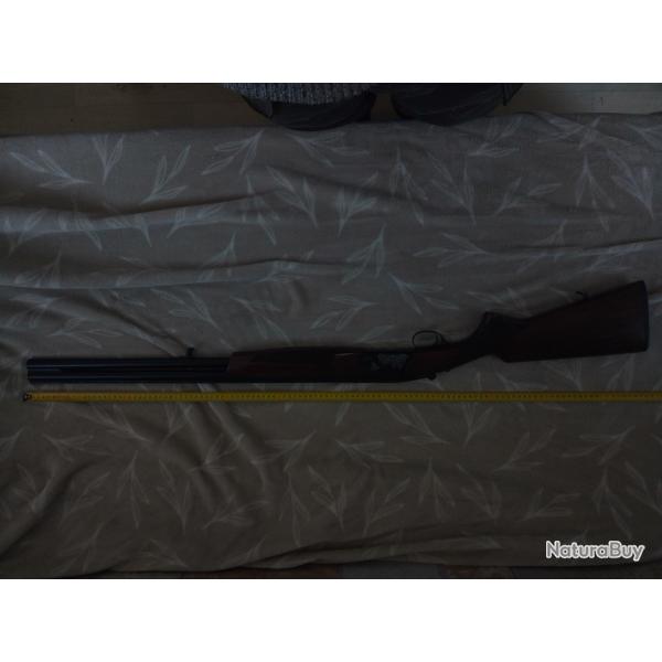 Fusil huglu eagle G superpos� calibre 12 /76neuf jamais servi  avec valise etchokes