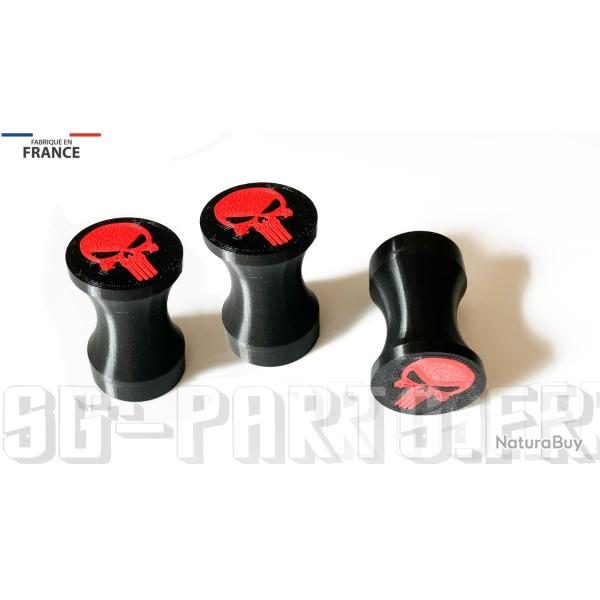 Supports magn�tiques pour arme de poing � ranger dans coffre (3 pi�ces)