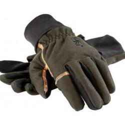 Gants WINTER coloris vert pour la chasse au grand gibier en battue ou en affut par temps froid