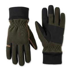 Gants WINTER coloris vert pour la chasse au grand gibier en battue ou en affut par temps froid