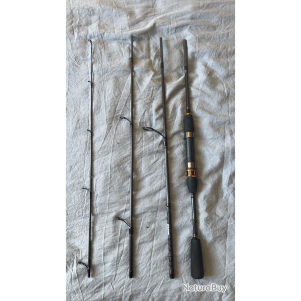 Canne spinning petit carnassier