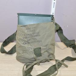 Sacoche  r&eacute;cup&eacute;rateur dedouille bande mitrailleuse  M249 5.56mm US leonace surplus  (16)