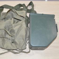 Sacoche  r&eacute;cup&eacute;rateur dedouille bande mitrailleuse  M249 5.56mm US leonace surplus USA  (16)