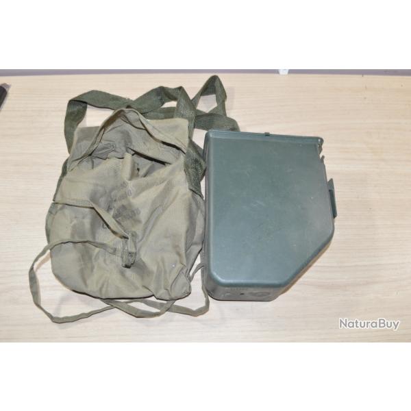 Sacoche  r�cup�rateur dedouille bande mitrailleuse  M249 5.56mm US leonace surplus USA  (16)