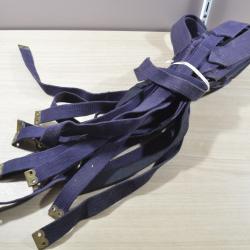 Bretelle sangle brelage toile web bleu. Multiusage survie Sacoche chasse surplus militaire fusil (16
