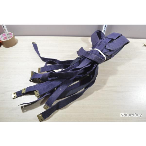 Bretelle sangle brelage toile web bleu. Multiusage survie Sacoche chasse surplus militaire fusil (16