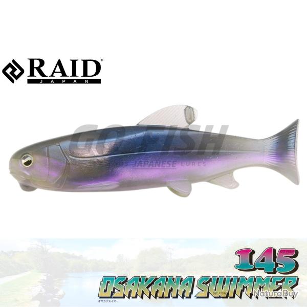 RAID - Leurre souple OSAKANA SWIMMER 145 Coloris - Zaco