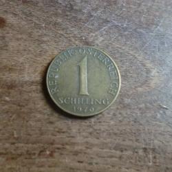 monnaie 1 schilling   1970