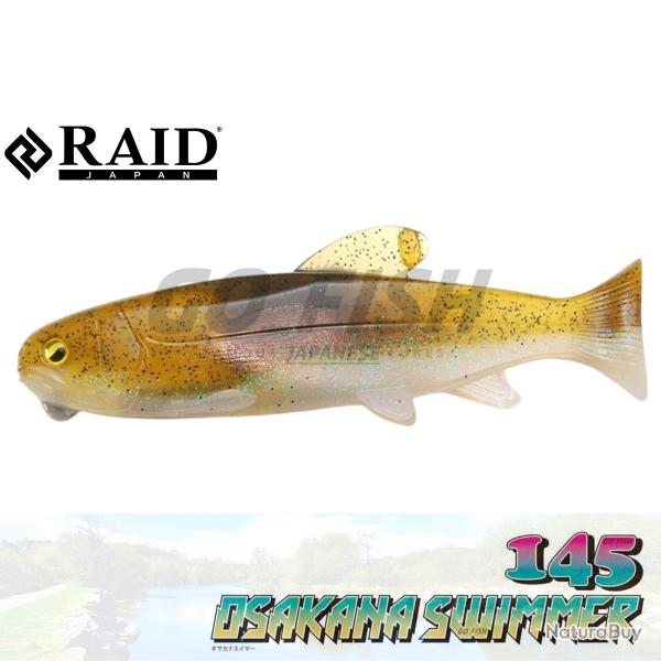 RAID - Leurre souple OSAKANA SWIMMER 145 Coloris - Sand fish