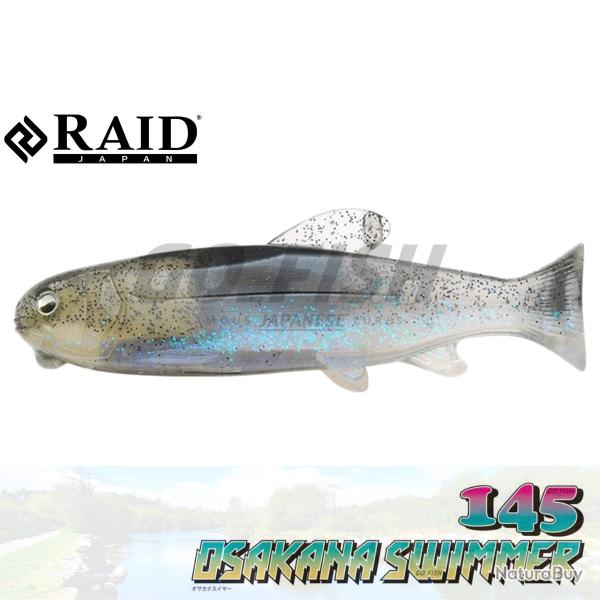 RAID - Leurre souple OSAKANA SWIMMER 145 Coloris - Cosme Shad