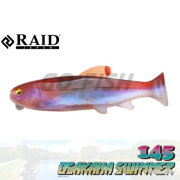 RAID - Leurre souple OSAKANA SWIMMER 145 Coloris - Pearl Wakasagi