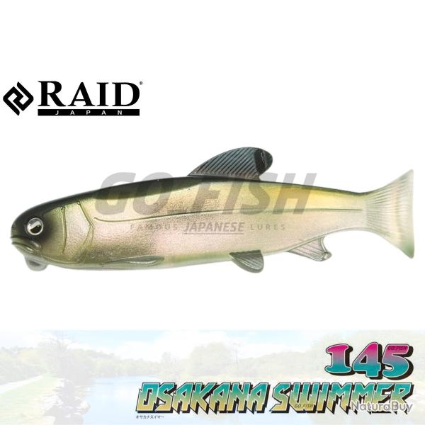 RAID - Leurre souple OSAKANA SWIMMER 145 Coloris - The Bait