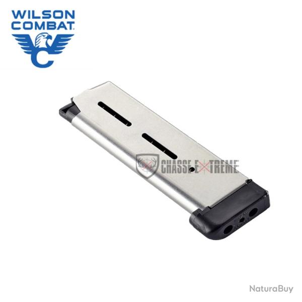 Chargeur WILSON COMBAT 1911 Single Stack 8cps Cal 45 Acp Extended Base Pad