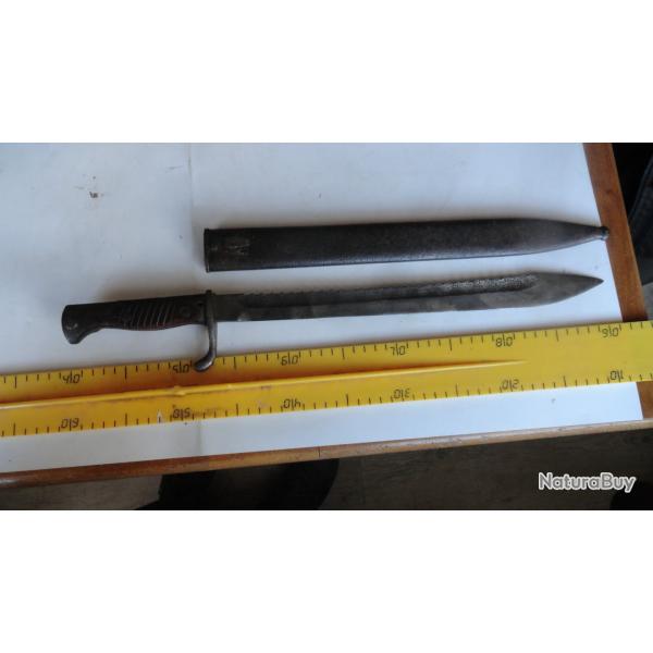 Baionnette Allemande 98/05 dents de scie