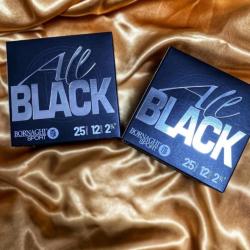 Carton de 250  Cartouches Bornaghi T 3 All-Black 28g  plombs 7 1/4 ou 8