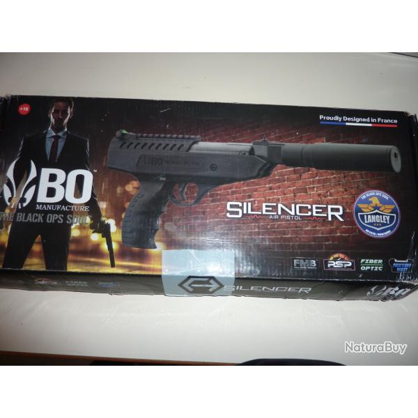 Pistolet � plomb Black Ops Langley Silence 4,5 mm
