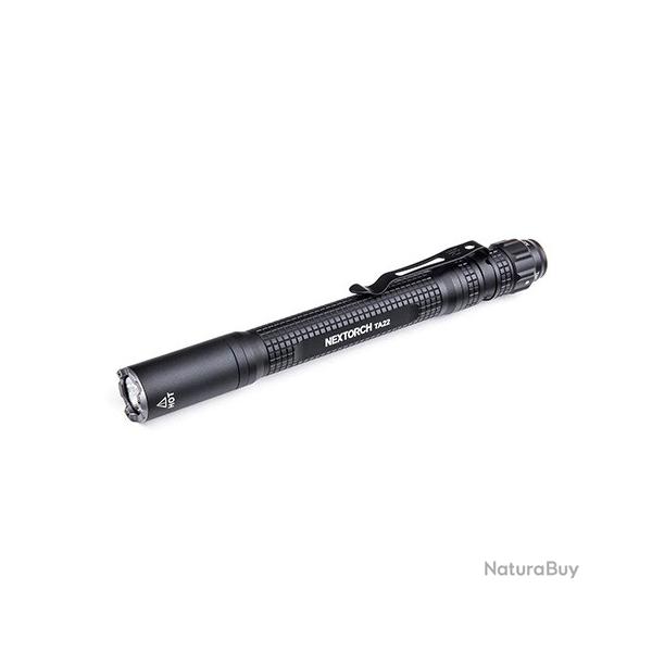 Lampe Stylo Tactique Nextorch TA22 850 Lumens - Tri-Mode - Rechargeable USB-C - Brise-vitre