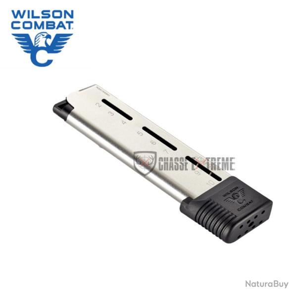 Chargeur WILSON COMBAT 1911 Elite Tactical Single Stack 10cps Cal 45 Acp