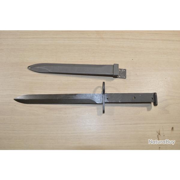 Baionnette MAS 49/56  EHF 1 er mod�le France  avec fourreau A restaurer (12)