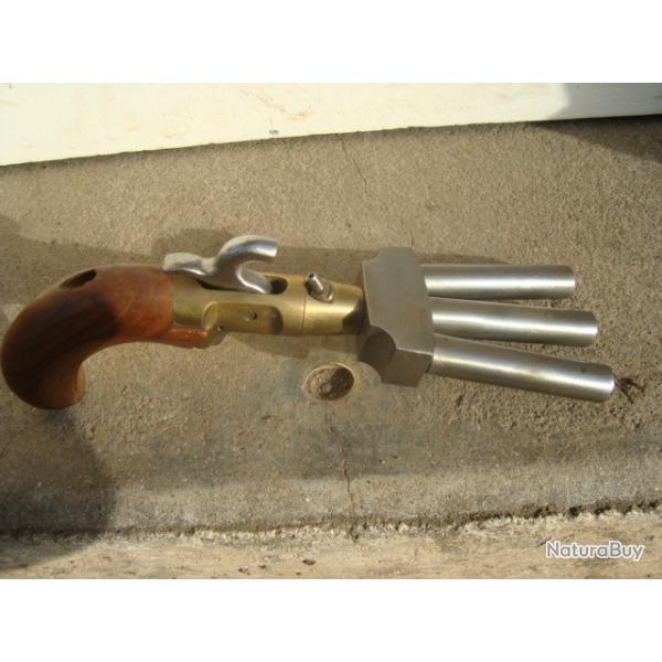 pistolet chien patte de canard